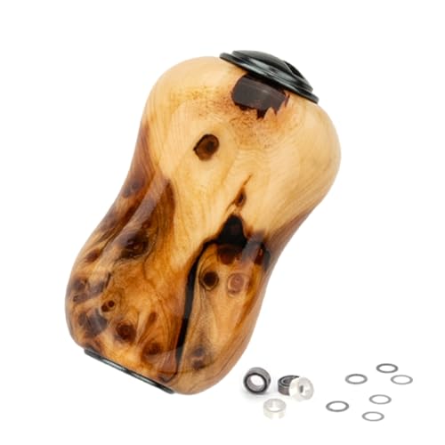 SUMMITDRAGON Angelradmodifikation Grip Baitcasting Fishing Rollengierhilfe Handlungsguss Rollengriff Holz Bequemer Holzgriff SUMMITDRAGON Angelradmodifikation Grip Baitcasting Fishing Rollengierhilfe Handlungsguss Rollengriff Holz Bequemer Holzgriff von SUMMITDRAGON