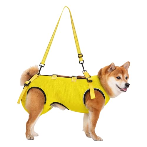 SUMMITDRAGON Atmungsfreie Haustierunterstützungsgurthöhlen Für Senior Dog Mobility Slings Für Hundechirurgie Gelenkbein Genesung Einstellbare Hundestütze Slings von SUMMITDRAGON