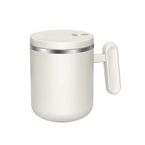 SUMMITDRAGON Automatische Rührkaffeetasse Tragbare Rührkehmisch Mit Deckel Edelstahl Reisen Kaffeetasse Automatische Mischung Becher Rühre Becher Mit Deckel Automatische Mischung Becher von SUMMITDRAGON