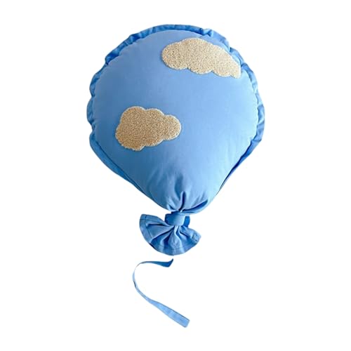 SUMMITDRAGON Cartoon Ballon Formwurf Kissen Weiche Polyester Plüschkissen Für Kinder Und Erwachsene Farbenfrohe Schlafzimmersofa Dekoration Ballon Dekorative Kissen von SUMMITDRAGON