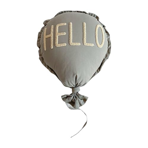 SUMMITDRAGON Cartoon Ballon Formwurf Kissen Weiche Polyester Plüschkissen Für Kinder Und Erwachsene Farbenfrohe Schlafzimmersofa Dekoration Ballon Dekorative Kissen von SUMMITDRAGON