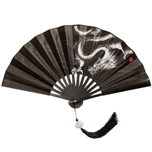 SUMMITDRAGON Chinesische Handhelds Fan Doppelseitig Vintage Painting Folding Fan Cheongsam Dance Performances Fotografie Geschenk SUMMITDRAGON Chinesische Handhelds Fan Doppelseitig Vintage Painting Folding Fan Cheongsam Dance Performances Fotografie Geschenk von SUMMITDRAGON