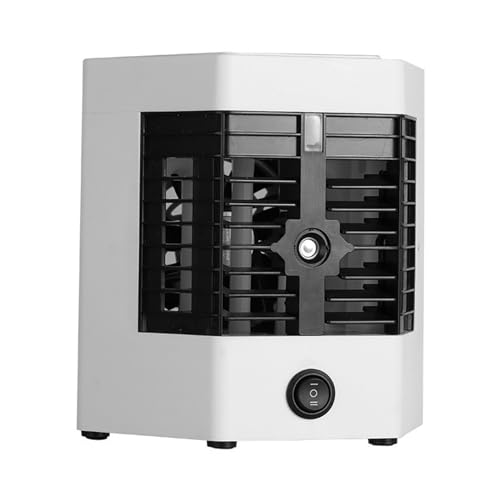 SUMMITDRAGON Desktop Electric Lüfter Praktischer Desk Lüfter Kühlungslösung Office Lüfter Abs Tischventilator Für Schlafzimmer Und Schreibtisch Verwenden Elektrische Lüfter von SUMMITDRAGON