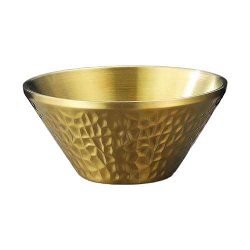 Einfach Zu Reinigende Stahlschüssel Set Multifunktional Silber/Golden Decorative Tably Functional Stahlhalter Schüssel Einfach Zu Reinigende Stahlschüssel Set Multifunktional Silber/Golden Decorative Tably Functional Stahlhalter Schüssel von SUMMITDRAGON