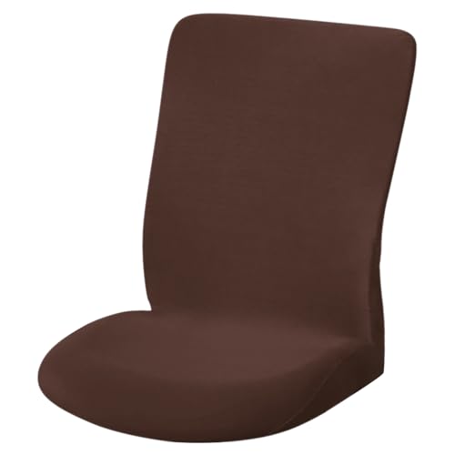SUMMITDRAGON Elastischer Bürostuhl Slipcover Weichmilch Seidenstuhlstuhl Deckungen Haltbarkeit Schutz Für Stuhl Einfache Wartung Atmungsaktiven Computerstuhlschutzschutz von SUMMITDRAGON