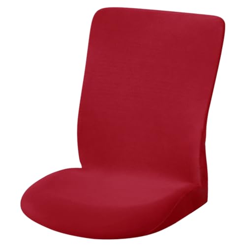 SUMMITDRAGON Elastischer Bürostuhl Slipcover Weichmilch Seidenstuhlstuhl Deckungen Haltbarkeit Schutz Für Stuhl Einfache Wartung Atmungsaktiven Computerstuhlschutzschutz von SUMMITDRAGON