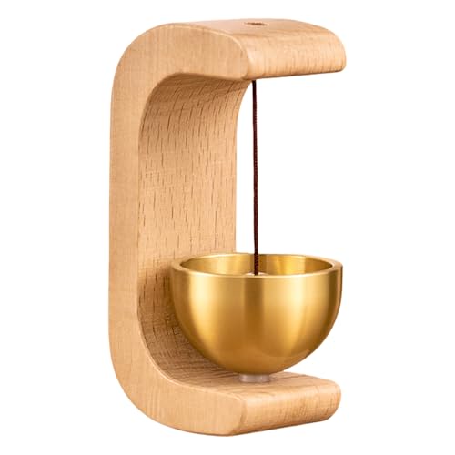 SUMMITDRAGON Handwerk Magnetische Holzhörer Türklingel Windbell Mit Klarem Klang Für Hausgarten Und Restaurant Verwenden Eingangstürklingel von SUMMITDRAGON