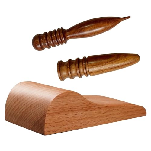 SUMMITDRAGON Holz Ledercraft Slicker Leder Burnisher Round Stick Leder Arbeitswerkzeug Handgefertigtes Holzkantengerät Werkzeug Burnisher Runde Stock Arbeit Lederarbeit Accessoires SUMMITDRAGON Holz Ledercraft Slicker Leder Burnisher Round Stick Leder Arbeitswerkzeug Handgefertigtes Holzkantengerät Werkzeug Burnisher Runde Stock Arbeit Lederarbeit Accessoires von SUMMITDRAGON