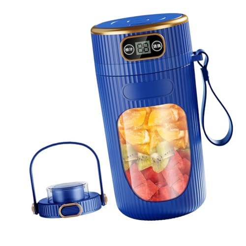 SUMMITDRAGON Juicer Cup Mit Echtzeit Batterie Display Einfache Reinigungssäfte Mischungen Für Gesundheitsbegeisterte Und Fitnessliebhaber Blaue Entsafterflasche SUMMITDRAGON Juicer Cup Mit Echtzeit Batterie Display Einfache Reinigungssäfte Mischungen Für Gesundheitsbegeisterte Und Fitnessliebhaber Blaue Entsafterflasche von SUMMITDRAGON