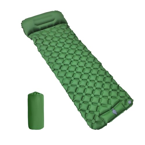 SUMMITDRAGON Klappcamp Schlafende Matte Aufblasbare Rucksackpakete Mit Kissen Leichte Gewicht wasserdichte Campingkissen Aufblasbare Schlafmatratze von SUMMITDRAGON