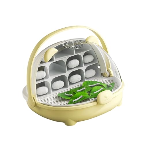 SUMMITDRAGON Klarer Seidenraup Lebensraumkäfig Mit Atmungsaktivem Design Und Abnehmbar SUMMITDRAGON Klarer Seidenraup Lebensraumkäfig Mit Atmungsaktivem Design Und Abnehmbar von SUMMITDRAGON