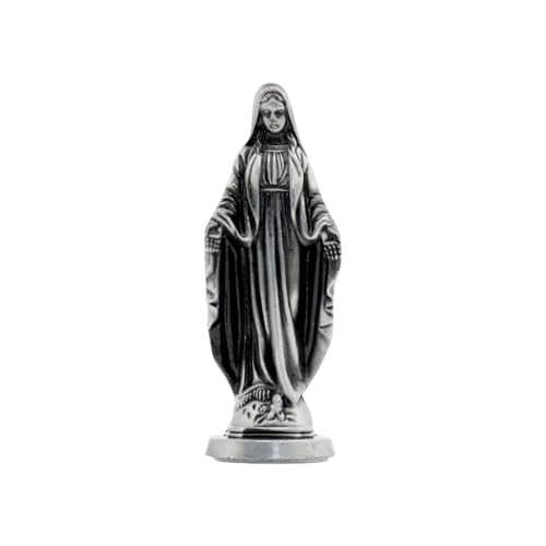SUMMITDRAGON Klassische Stehende Maria Skulptur Vintage Antikes Metall Religiöses Figur Für Einzigartige Home Accent Tabletop Decore SUMMITDRAGON Klassische Stehende Maria Skulptur Vintage Antikes Metall Religiöses Figur Für Einzigartige Home Accent Tabletop Decore von SUMMITDRAGON