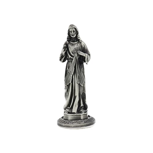 SUMMITDRAGON Klassische Stehende Maria Skulptur Vintage Antikes Metall Religiöses Figur Für Einzigartige Home Accent Tabletop Decore SUMMITDRAGON Klassische Stehende Maria Skulptur Vintage Antikes Metall Religiöses Figur Für Einzigartige Home Accent Tabletop Decore von SUMMITDRAGON