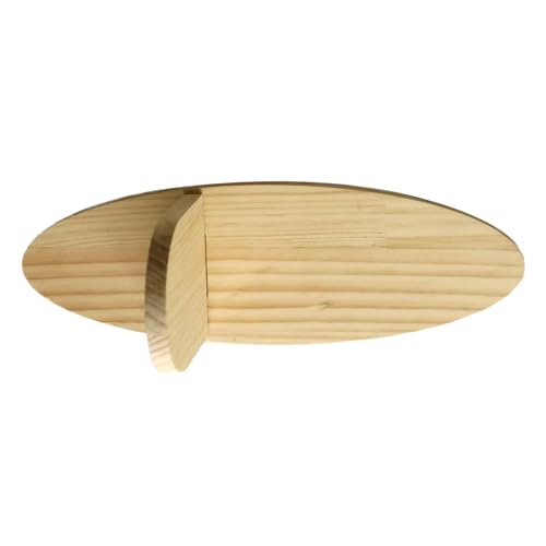 SUMMITDRAGON Kreative Ovale Form Massive Holz Wandschelfhalter Display Schwimmende Lagerregal Für Home Dekore Und Platzsparende Dekorative Wandregale SUMMITDRAGON Kreative Ovale Form Massive Holz Wandschelfhalter Display Schwimmende Lagerregal Für Home Dekore Und Platzsparende Dekorative Wandregale von SUMMITDRAGON