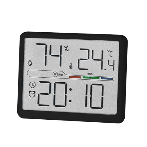 SUMMITDRAGON Magnetische Kühlschrankuhr Mit Großem Display Innenklima Überwachungen Leicht Knopfsteuerungen Für Die Home Management Refrigerator Takt SUMMITDRAGON Magnetische Kühlschrankuhr Mit Großem Display Innenklima Überwachungen Leicht Knopfsteuerungen Für Die Home Management Refrigerator Takt von SUMMITDRAGON