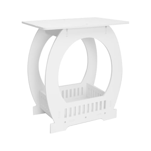SUMMITDRAGON Minimalistische Räumliche Effiziente Betten Mit Glattem Runden Fuß Leicht Zu Reinigen Oberflächen Perfekt Für Schlafzimmer Kleine Raum Kleine Raumbetten Tisch von SUMMITDRAGON