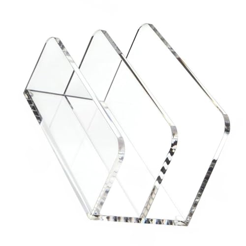 SUMMITDRAGON Multi Fach Acryl Mail Sortier Tablett Ständer Für Büroschreiberpapierspeicher Und Home Organization Moderner Schreibtisch Speicherung von SUMMITDRAGON