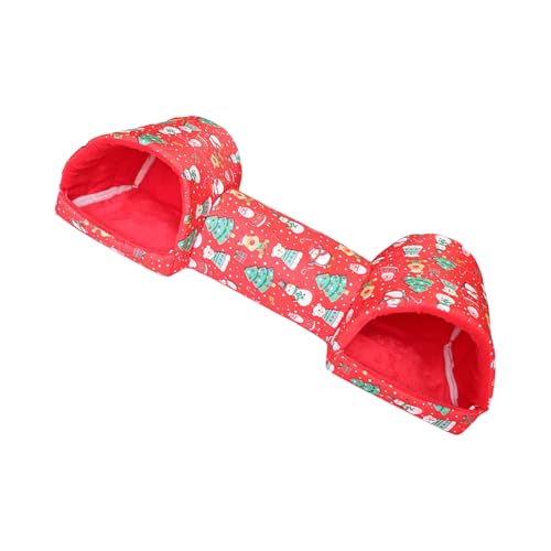 SUMMITDRAGON Multifunktionaler Haustierhöhlenbettwäsche Mit 2in1 Nest Und Tunnel Design Warmes Ausblenden Haus Für Nagetiere Igel Ruhing Hamster Tunnel Nest SUMMITDRAGON Multifunktionaler Haustierhöhlenbettwäsche Mit 2in1 Nest Und Tunnel Design Warmes Ausblenden Haus Für Nagetiere Igel Ruhing Hamster Tunnel Nest von SUMMITDRAGON