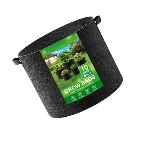 SUMMITDRAGON Nicht Verwobene Pflanzenbehälter 4pcs Set Verstärkte Wachstumsbeutel Die Belüftentöpfe Verbessern Geeignet Für Bio Garten Pflanzbeutel Mit Griffen Geeignet SUMMITDRAGON Nicht Verwobene Pflanzenbehälter 4pcs Set Verstärkte Wachstumsbeutel Die Belüftentöpfe Verbessern Geeignet Für Bio Garten Pflanzbeutel Mit Griffen Geeignet von SUMMITDRAGON