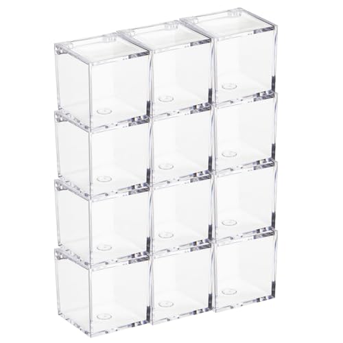 SUMMITDRAGON Pack Von 12 Mehrzweck Plastik Süßigkeitenschachteln Kreative Lebensmittelverpackungsbox Staubdichtes Kekse Kekse Staubdestündungsbox Staubdicht SUMMITDRAGON Pack Von 12 Mehrzweck Plastik Süßigkeitenschachteln Kreative Lebensmittelverpackungsbox Staubdichtes Kekse Kekse Staubdestündungsbox Staubdicht von SUMMITDRAGON