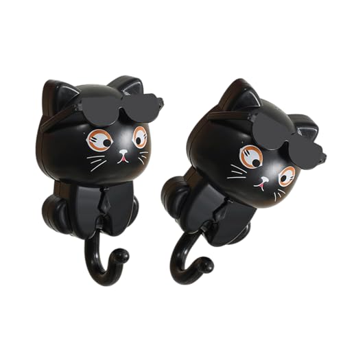 SUMMITDRAGON Praktische Schöne Katzen Rostem ABS Haken Set Mit 2 Teilen Für Die Wandhängedekoration Haus Oder Bürobedarf Handtuch Hanging Haken SUMMITDRAGON Praktische Schöne Katzen Rostem ABS Haken Set Mit 2 Teilen Für Die Wandhängedekoration Haus Oder Bürobedarf Handtuch Hanging Haken von SUMMITDRAGON