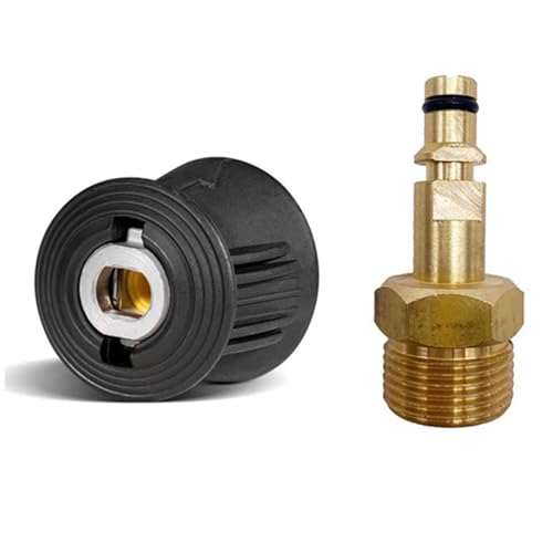 SUMMITDRAGON Professioneller Hochdruck Waschmaschinenschlauchanschluss Erweiterbarer Wasserpistolen Düsenadapter Werkzeug Sprühgerätezubehör von SUMMITDRAGON