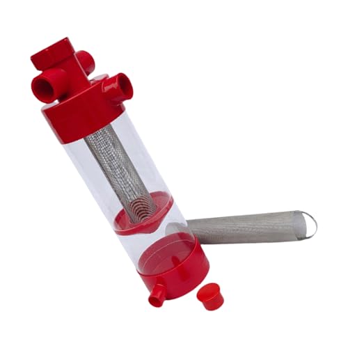 SUMMITDRAGON Professionelles Edelstahl Fisch Fäkalentfernung Für Salzwasserriffe Aquarium Teich Terrarium Paludarium Verbessert Wasserqualität Wartung Fischkotsammler von SUMMITDRAGON