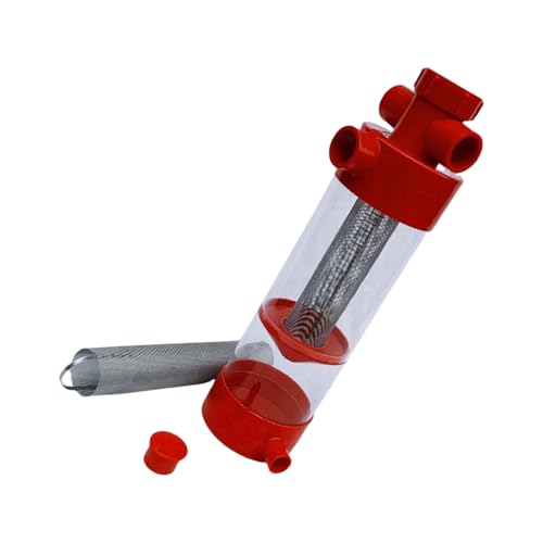 SUMMITDRAGON Professionelles Edelstahl Fisch Fäkalentfernung Für Salzwasserriffe Aquarium Teich Terrarium Paludarium Verbessert Wasserqualität Wartung Fischkotsammler von SUMMITDRAGON