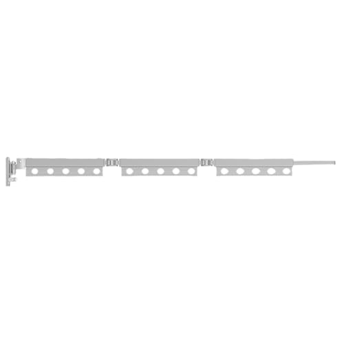 SUMMITDRAGON Robuste Kleidung Airer Aluminium Kleidung Hanging Rack Mit Haken Metallkleidung Für Balkon Und Waschküche Nutzung von SUMMITDRAGON