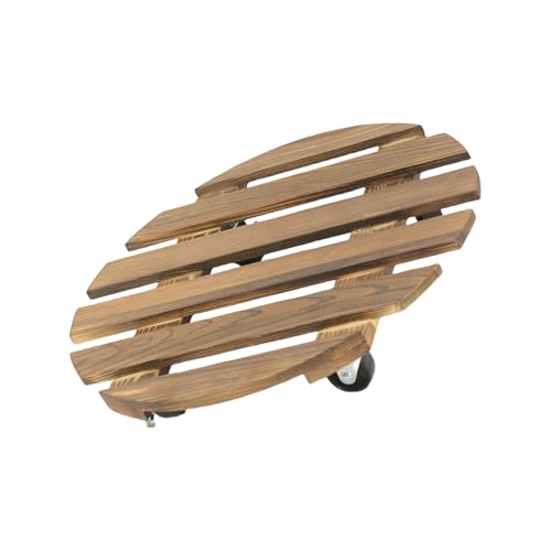 SUMMITDRAGON Rollender Holzpflanzgefäß Steckplatten Ständer Töpfe Rollschale Mit Rädern Innenhaut Freien Freien Pflanzer Trolleys Gartenzubehör SUMMITDRAGON Rollender Holzpflanzgefäß Steckplatten Ständer Töpfe Rollschale Mit Rädern Innenhaut Freien Freien Pflanzer Trolleys Gartenzubehör von SUMMITDRAGON