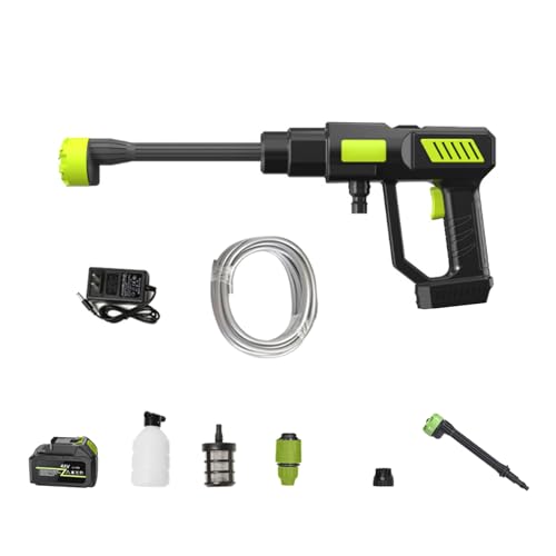 SUMMITDRAGON Schnurloses Druckwaschpistolen Druck Waschmaschine Tragbare Kabellose Leistung Hochwasserpistole Tragbarer Hochreiniger SUMMITDRAGON Schnurloses Druckwaschpistolen Druck Waschmaschine Tragbare Kabellose Leistung Hochwasserpistole Tragbarer Hochreiniger von SUMMITDRAGON