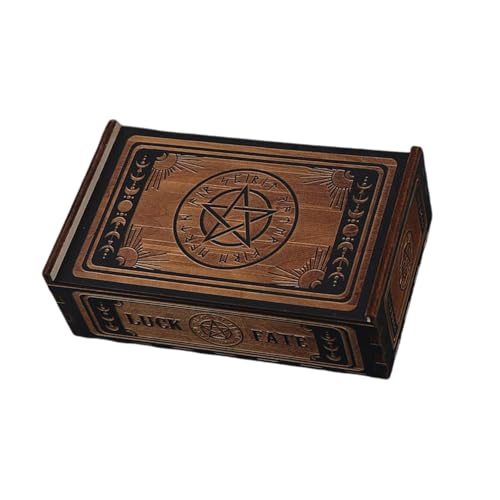 SUMMITDRAGON Tragbarer Kartenbehälter Holz Push Pull Tarot Karten Aufbewahrungsbox Astrologys Schmuckstücke Schachtel Wahrscheinlichkeit Aufbewahrung Hülle Astrologys Schmuckstücke Spielkarten Hülle SUMMITDRAGON Tragbarer Kartenbehälter Holz Push Pull Tarot Karten Aufbewahrungsbox Astrologys Schmuckstücke Schachtel Wahrscheinlichkeit Aufbewahrung Hülle Astrologys Schmuckstücke Spielkarten Hülle von SUMMITDRAGON