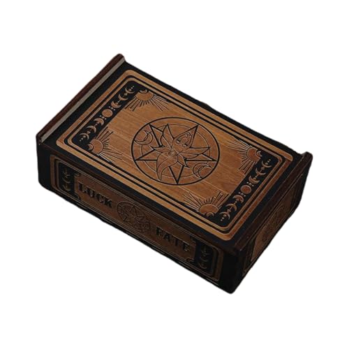 SUMMITDRAGON Tragbarer Kartenbehälter Holz Push Pull Tarot Karten Aufbewahrungsbox Astrologys Schmuckstücke Schachtel Wahrscheinlichkeit Aufbewahrung Hülle Astrologys Schmuckstücke Spielkarten Hülle SUMMITDRAGON Tragbarer Kartenbehälter Holz Push Pull Tarot Karten Aufbewahrungsbox Astrologys Schmuckstücke Schachtel Wahrscheinlichkeit Aufbewahrung Hülle Astrologys Schmuckstücke Spielkarten Hülle von SUMMITDRAGON