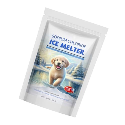 SUMMITDRAGON Tragbarer PET Schnee Entferner 100g Reisegröße Effektiver Schmelzengeis Effektiver Und Schnee Disparver Für Haustier Pet Safe Schmelze von SUMMITDRAGON