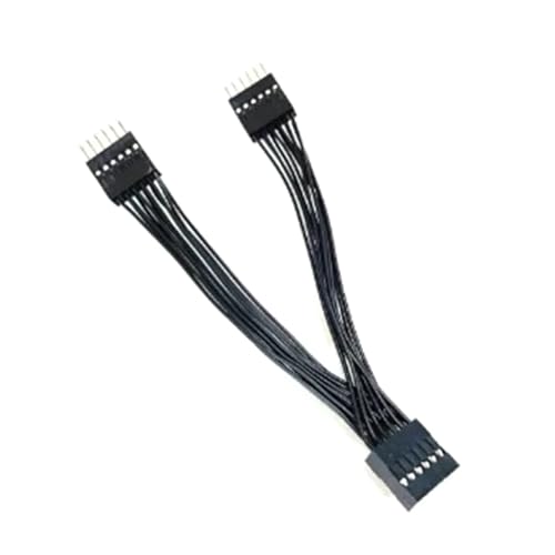 SUMMITDRAGON USB 11Pin Kabel 11Pin Kabel 11Pins Weiblich Bis 2X Männlicher Splitter Für Computer Motherboards Mehrfach Geräte Geeignet von SUMMITDRAGON