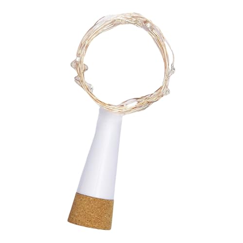 SUMMITDRAGON USB LED Korkflaschenleuchten Wiederaufladbare Hochzeitsflaschen Leuchte Metall Textur Geeignet Für Party Und Hochzeitsdekorationen Partydekorationen von SUMMITDRAGON