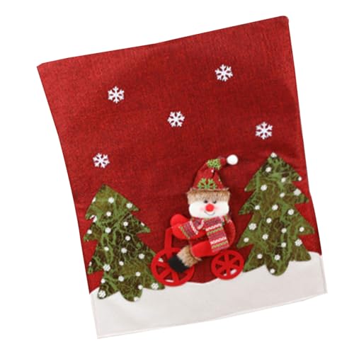 SUMMITDRAGON Weihnachtsstuhlabdeckungen Santa Snowman Deer Dining Chair Dekoration Festliche Party Dekoration Hochzeitsfeier Festlichkeit Slipcover SUMMITDRAGON Weihnachtsstuhlabdeckungen Santa Snowman Deer Dining Chair Dekoration Festliche Party Dekoration Hochzeitsfeier Festlichkeit Slipcover von SUMMITDRAGON