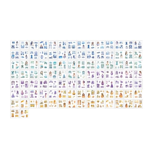 Saisonale Blumen Haustier Aufkleber Ästhetik Für Scrapbooking Notebook Journal Journal Wasserflasche Laptop Skateboard Verpackung Blumenthema von SUMMITDRAGON