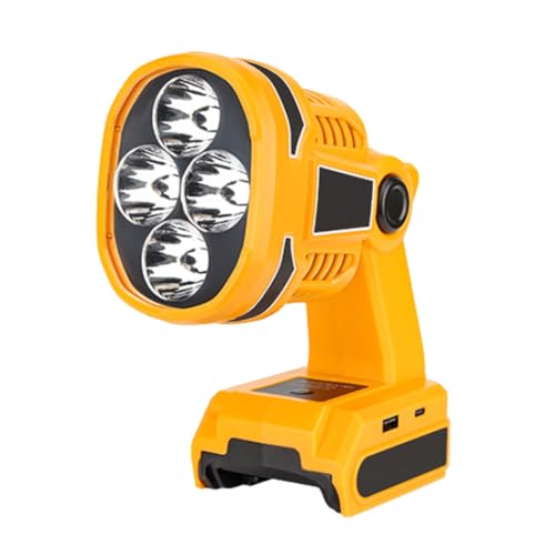 Schnurloses LED Arbeitslicht 12W LED Taschenlampe Für 18V-20 V Batterie Outdoor Outdoor Flood Lighting Camping Lampenzubehör Garage Und Workshop Licht Schnurloses LED Arbeitslicht 12W LED Taschenlampe Für 18V-20 V Batterie Outdoor Outdoor Flood Lighting Camping Lampenzubehör Garage Und Workshop Licht von SUMMITDRAGON