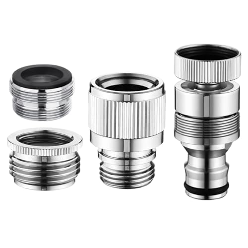 Set Von 4 Lecksicheren Wasserhahnadapter Für Gartenschlauch Und Duschverbindung Waschanschläge Pet Badeschläuche Handbuch Sprays Schlauchadapter Set Von 4 Lecksicheren Wasserhahnadapter Für Gartenschlauch Und Duschverbindung Waschanschläge Pet Badeschläuche Handbuch Sprays Schlauchadapter von SUMMITDRAGON