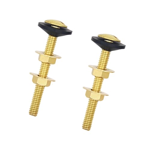 SUMMITDRAGON Sof Metallbefestigungsstärke Mit Dichtungen Und Anti Schlupf Für Die Toilettenmontage Universeller Toilettenbehälterschrauben SUMMITDRAGON Sof Metallbefestigungsstärke Mit Dichtungen Und Anti Schlupf Für Die Toilettenmontage Universeller Toilettenbehälterschrauben von SUMMITDRAGON