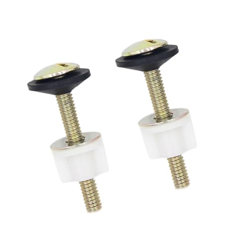 SUMMITDRAGON Sof Metallbefestigungsstärke Mit Dichtungen Und Anti Schlupf Für Die Toilettenmontage Universeller Toilettenbehälterschrauben von SUMMITDRAGON