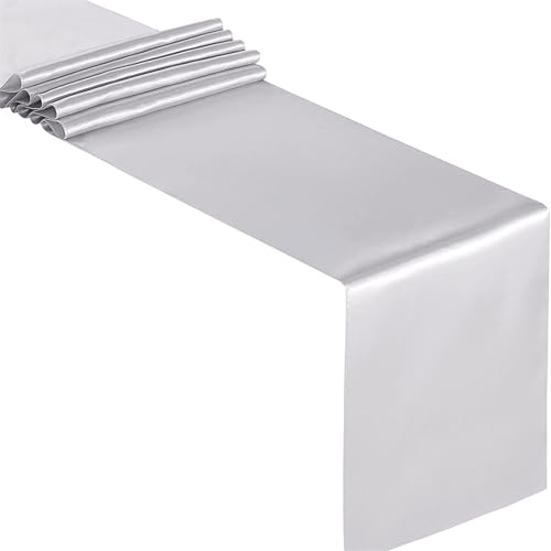Solid Color Event Table Runners Satins Finish 12x108inch Für Hochzeiten Und Formelle Versammlungen Satins Tischläufer von SUMMITDRAGON
