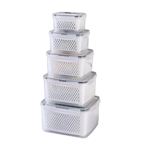 Vielseitige Obst Und Salat Schlucker Set Practical Kitchen Storage Box Mit Colanders Stapelbaren Erhaltungsorganisatoren Vielseitige Obst Und Salat Schlucker Set Practical Kitchen Storage Box Mit Colanders Stapelbaren Erhaltungsorganisatoren von SUMMITDRAGON