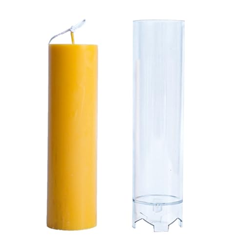 Zylindrische Kerzenformen Klare Acrylcandlestick Formen Kerzenherstellung Handgefertigte Seife Für Handgefertigte Handwerkliche Temperaturresistent von SUMMITDRAGON