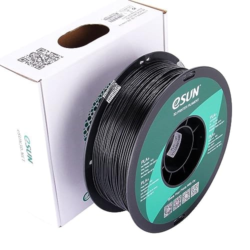 eSun PLA+ PLUS PRO 1,75mm 1kg SCHWARZ 3D Drucker Filament von eSUN