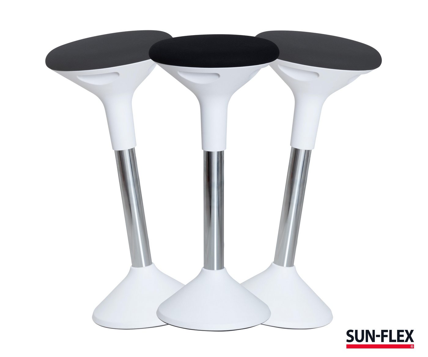 SUN-FLEX Sitzhocker, SUN-FLEX ergonomischer Balance-Hocker weiß SUN-FLEX Sitzhocker, SUN-FLEX ergonomischer Balance-Hocker weiß von SUN-FLEX