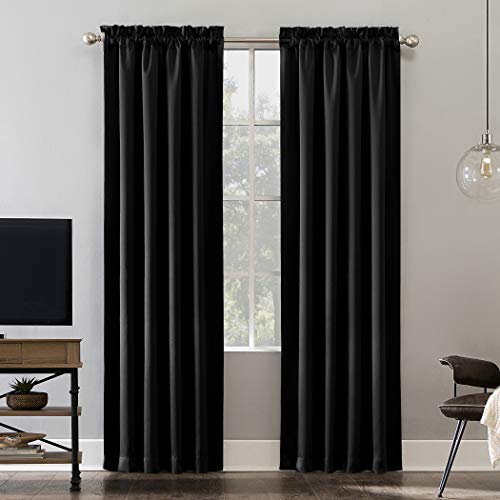 Sun Zero Oslo Theater-Grade Extreme Total Verdunkelungsvorhang, 132,1 x 241,3 cm, Schwarz Sun Zero Oslo Theater-Grade Extreme Total Verdunkelungsvorhang, 132,1 x 241,3 cm, Schwarz von SUN ZERO