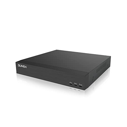 SUNBA 10 Kanal 4K IP Gesichtserkennungs Netzwerk Videorecorder für IP Kameras P625 P636 (NVR-PF10) von SUNBA