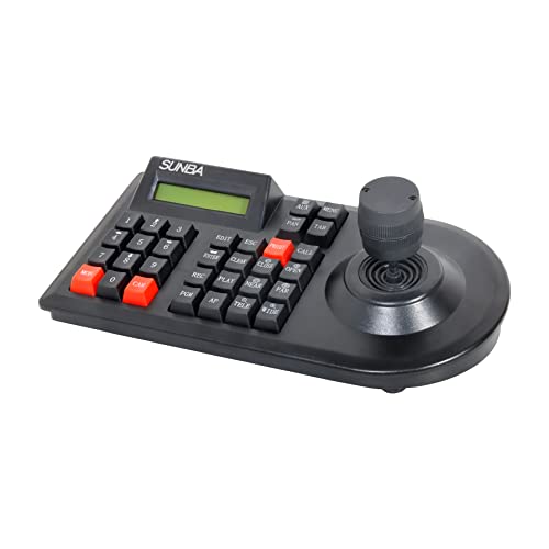 SUNBA 3D Keyboard Joystick für analoge CCTV PTZ Dome Kameras, kompatibel mit Mainstream DVR von SUNBA